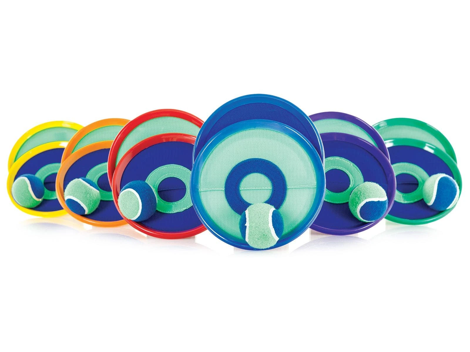 Rainbow Bull's-Eye Catch Sets 3 Rainbow Bull's-Eye Catch Sets - Image 3