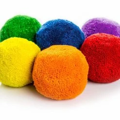 Rainbow High-Density Premium Fleece Balls 14 Rainbow High-Density Premium Fleece Balls -OMNIKIN Shop g 41517 fleece3 clean