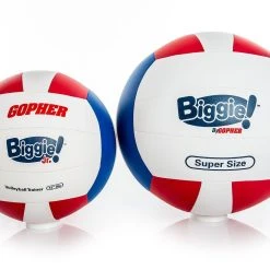 Gopher Rainbow Biggie! Training Volleyballs -OMNIKIN Shop g 61265 biggievb 1 1