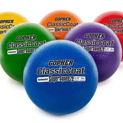 Rainbow ClassicCoat SuperSqueeze Coated-Foam Balls -OMNIKIN Shop g 71544 rnbwsupersqueeze8 25 2 1