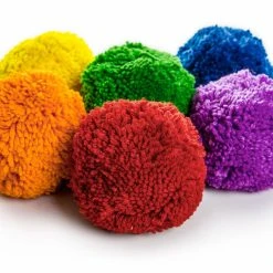 Rainbow Medium-Density Fleece Balls -OMNIKIN Shop g 71749 fleece3 1