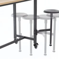 SmartStudy Sit And Stand Teaming Table -OMNIKIN Shop m 54793 SmartStudy Sit and Stand Teaming Table 07