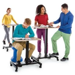 SmartStudy Sit To Stand Desks 27 SmartStudy Sit To Stand Desks -OMNIKIN Shop m 59346 sittostanddesk 01 white 1